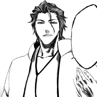 Video sticker 🕸 神҉ Aizen manga 1 @Its_silence