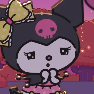 Video sticker 💜 'Kuromi | @iStickerLand,