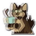 Video sticker ☕ West Coyote