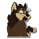 Telegram sticker 😰 West Coyote