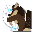 Telegram sticker 🤗 West Coyote