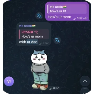 Video sticker 😀 @VENO_M24 :: @fStikBot