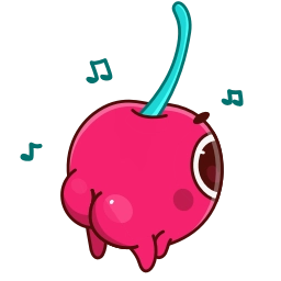 Telegram sticker ♻️ Cherry CTO @HotCherryTG