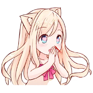 Telegram sticker 🙊 Mina 🎀