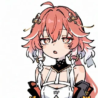 Telegram sticker 😒 Wuwa cute