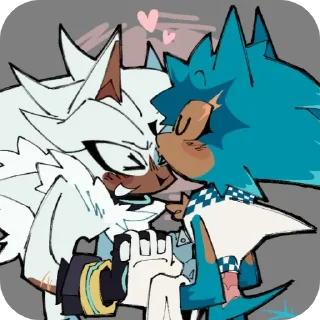 Telegram sticker 😘 valkoinenfish on twi| @Zephyryho