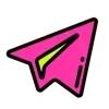 Sticker 😀 Pink Emoji
