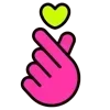 Video sticker 😁 Pink Emoji