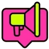Sticker 😀 Pink Emoji