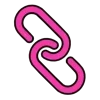 Sticker 😀 Pink Emoji