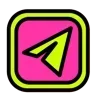 Sticker 😀 Pink Emoji