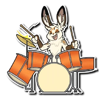 Telegram sticker 🥁 Astrid