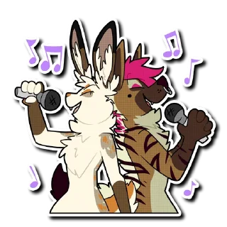 Telegram sticker 🎤 Astrid