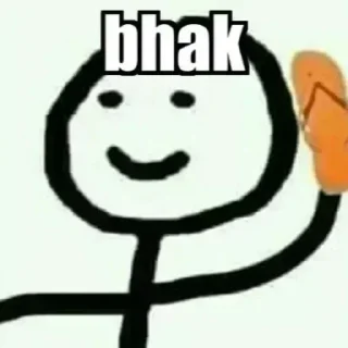 Telegram sticker 😝 BHAKCHODI🫦