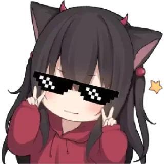 Telegram sticker 😎 anime