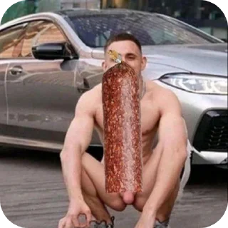 Telegram sticker 🥵 На кондициях :: автор:@LetvinO :: @fStikBot