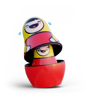 Sticker 😂 MATRЁSHKA