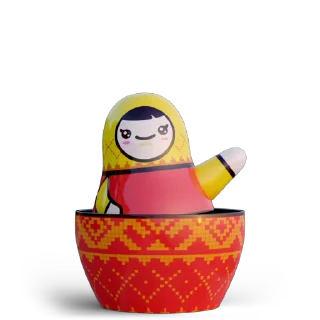 Telegram sticker 👋 MATRЁSHKA