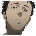 Telegram sticker 😳 Okarin stickers