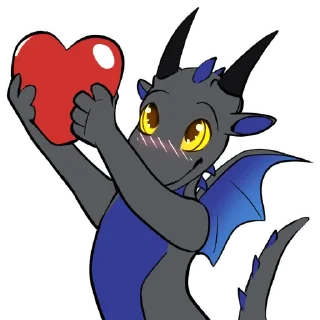 Telegram sticker ❤️ Xargav (@GermanCoyote)