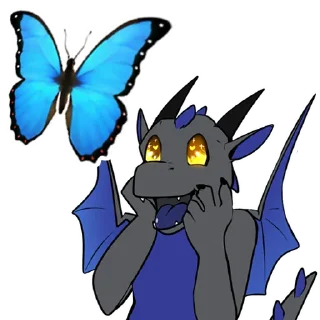 Telegram sticker 🦋 Xargav (@GermanCoyote)