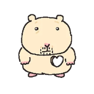 Video sticker ⭐ 우당탕탕 햄쓱이 @moe_sticker_bot