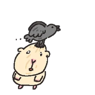 Video sticker ⭐ 우당탕탕 햄쓱이 @moe_sticker_bot