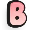 Video sticker 🔤 Pink ABC ➤ @emoj...