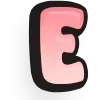 Video sticker 🔤 Pink ABC ➤ @emoj...