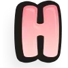 Video sticker 🔤 Pink ABC ➤ @emoj...