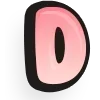 Video sticker 🔤 Pink ABC ➤ @emoj...
