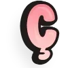 Sticker 🔤 Pink ABC ➤ @emoji_room