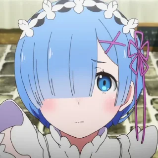 Video sticker 🪞 Rem  ﹙@wanweo﹚