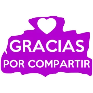 Telegram sticker ❤️ Saludos Random By Vane ♾
