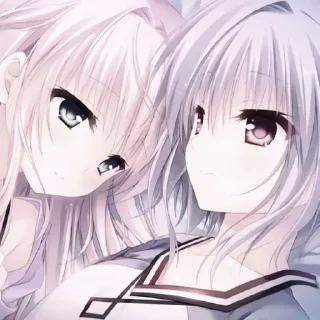 Telegram sticker 👭 няшечки