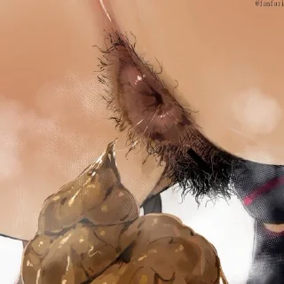 Телеграм стикер 😗 poop 2d stikers by @fanfuri