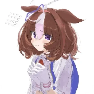 Telegram sticker 😞 Meisho Doto @umamusume_stickers