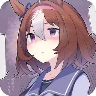 Video sticker 😐 Meisho Doto @umamusume_stickers