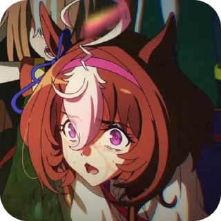 Telegram sticker 😭 Meisho Doto @umamusume_stickers