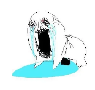 Telegram sticker 😭 my honest reaction