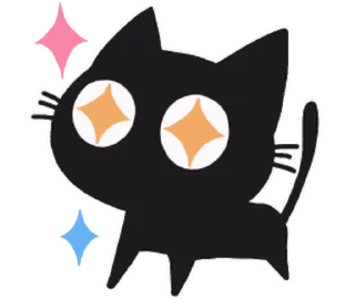 Video sticker 🤩 Shadow cat @fixfox