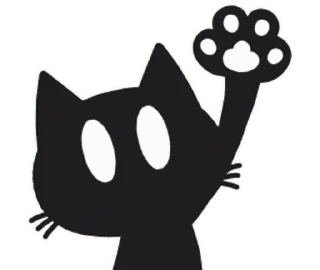 Video sticker 👋 Shadow cat @fixfox