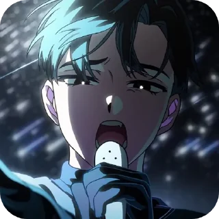 Telegram sticker 👄 ИВАНЧИК