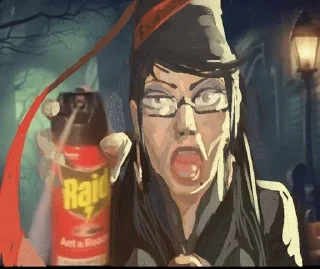 Video sticker 😨 Байонетточка (pack 3 by pliv.pley)