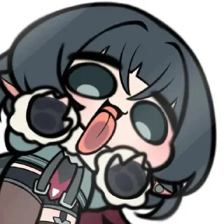 Telegram sticker 😐 don't try to steal (owned by anshu)