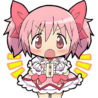 Telegram sticker 🤯 Маги Мадокс @Nyasticks
