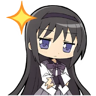 Telegram sticker 😏 Маги Мадокс @Nyasticks