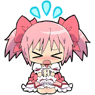 Telegram sticker 😭 Маги Мадокс @Nyasticks