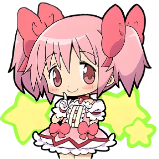 Telegram sticker 🤫 Маги Мадокс @Nyasticks