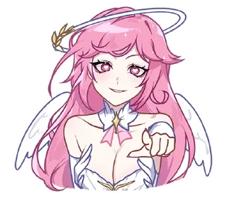Sticker 🫵 Сиерин без надписей • @stickers_vk